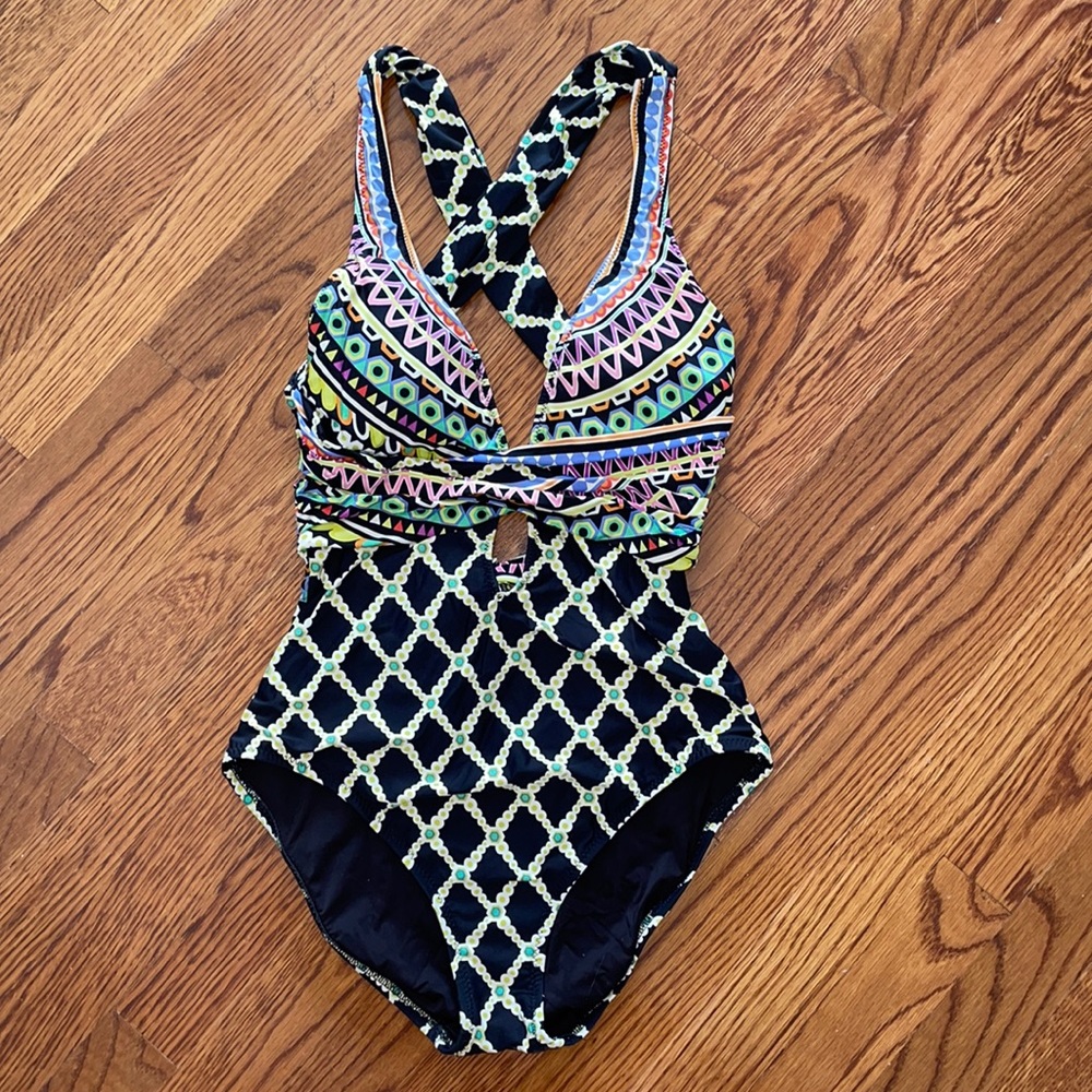 Trina turk one piece swimsuit